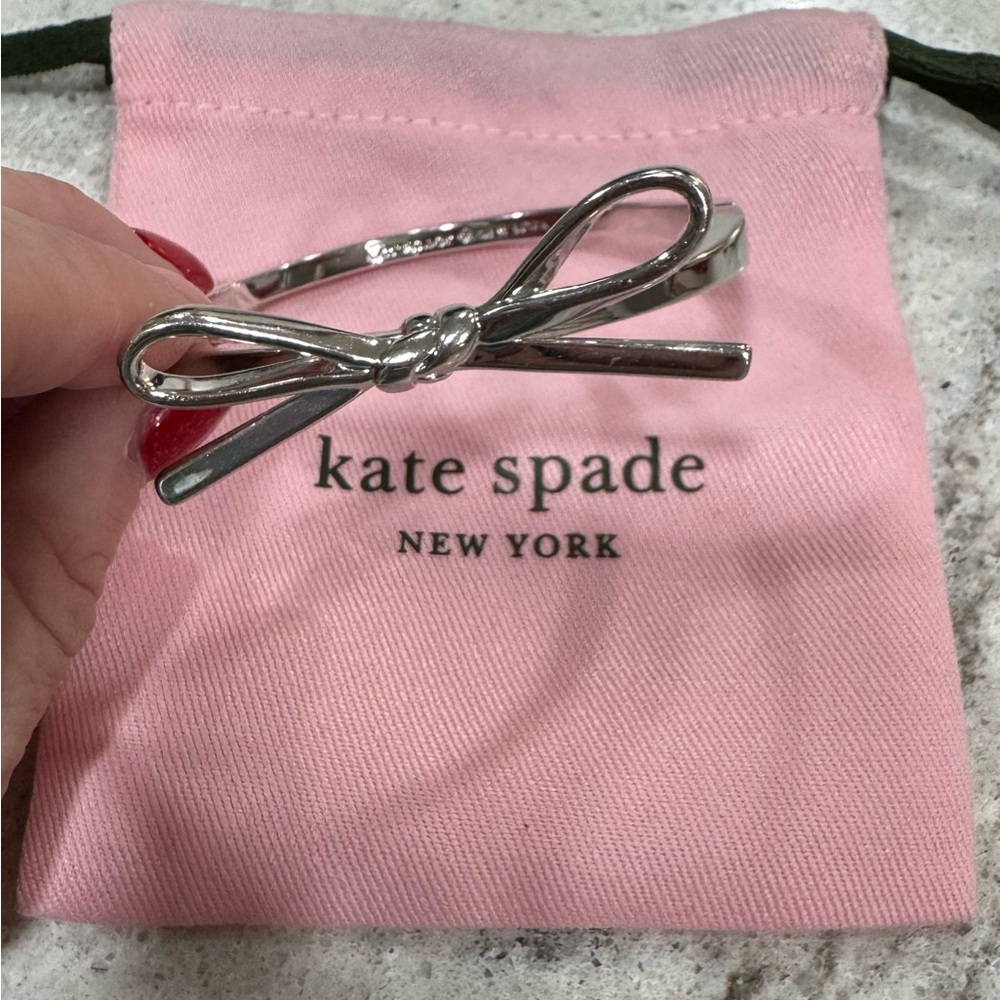 Kate Spade Metallic Bow Bangle